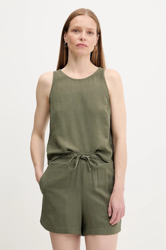 

Комплект из льна Answear.Lab, зеленый