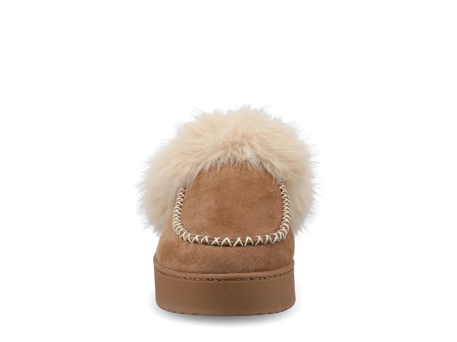 Тапочки Journee Taran Platform Slipper - Women's, светло-коричневый — фото 2