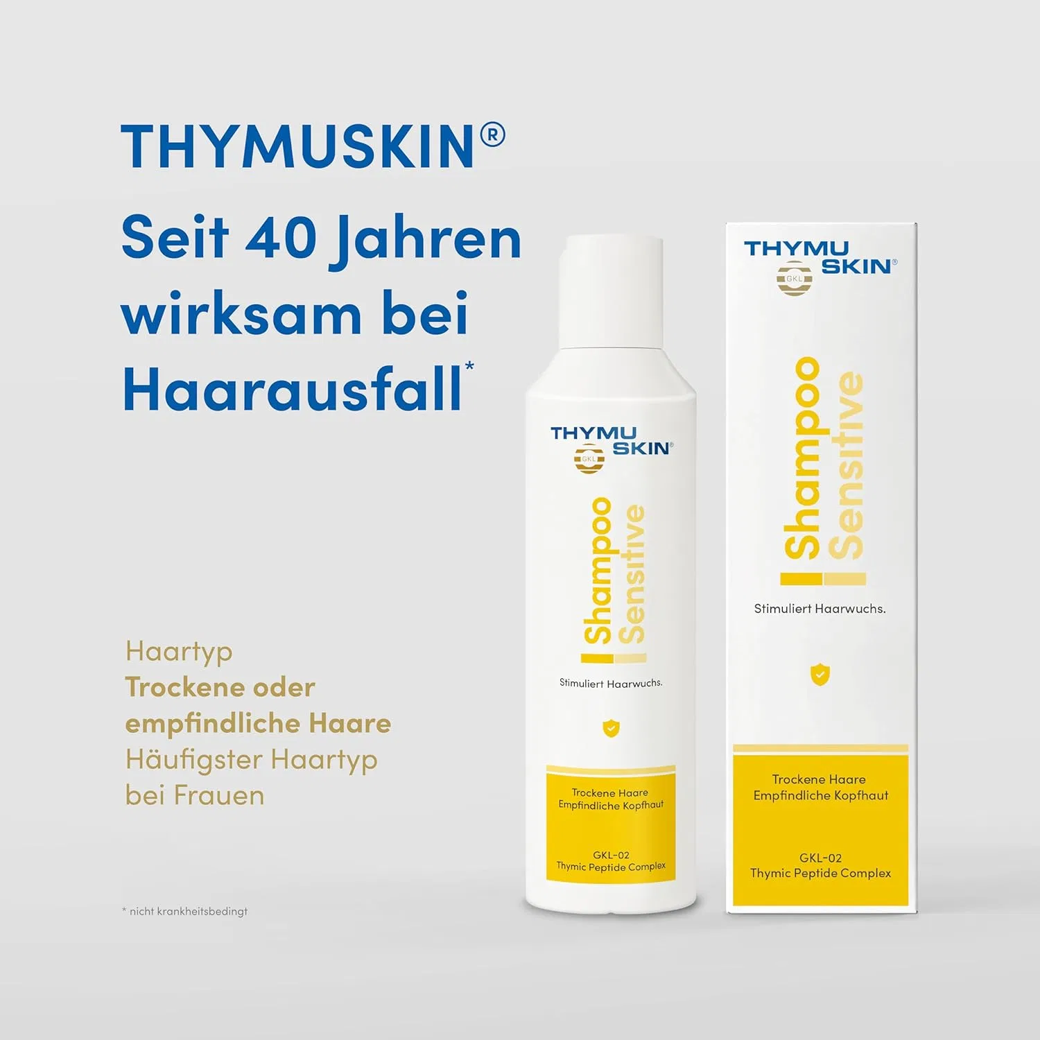 Шампунь THYMUSKIN Sensitive для роста волос, 200 мл Thymu Skin Gkl — фото 2