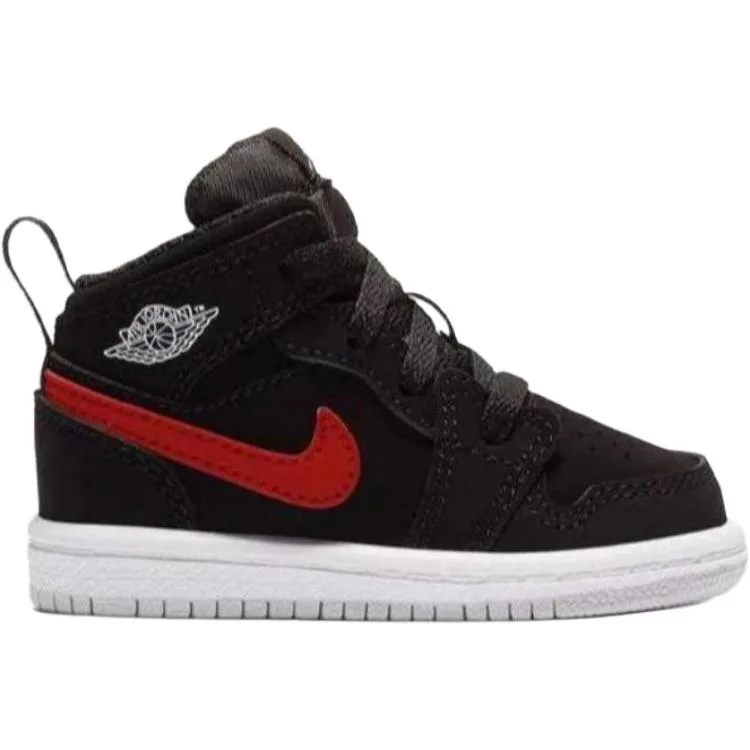 Jordan Кроссовки Mid Multi-Color Swoosh Black TD — фото 3