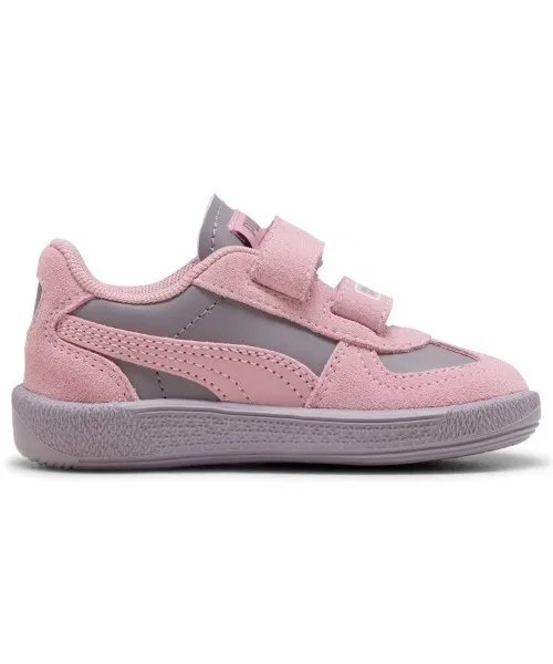 Детские кроссовки PUMA x Hello Kitty Palermo с липучками розовые — фото 3