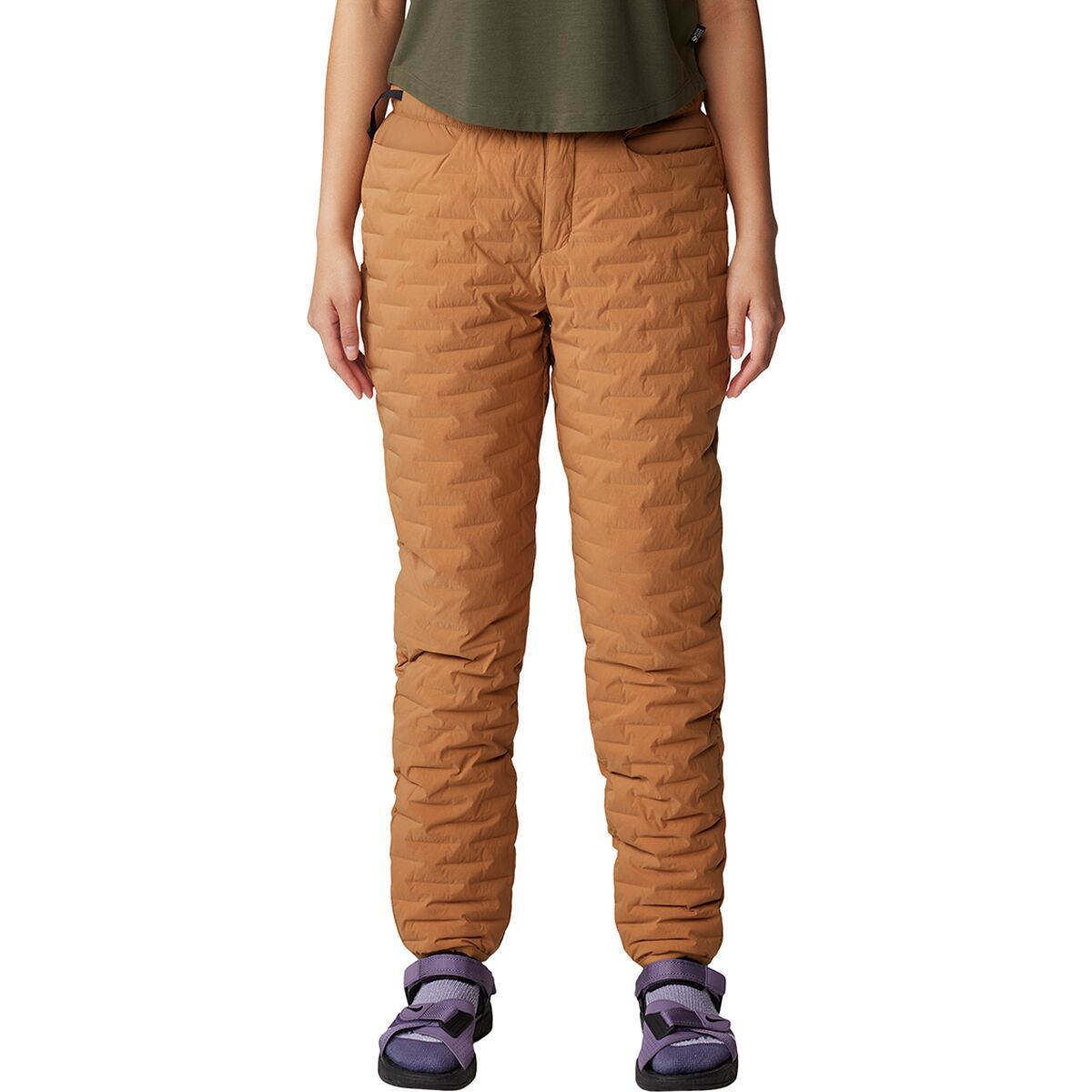 

Легкие брюки Stretchdown Mountain Hardwear, цвет copper clay