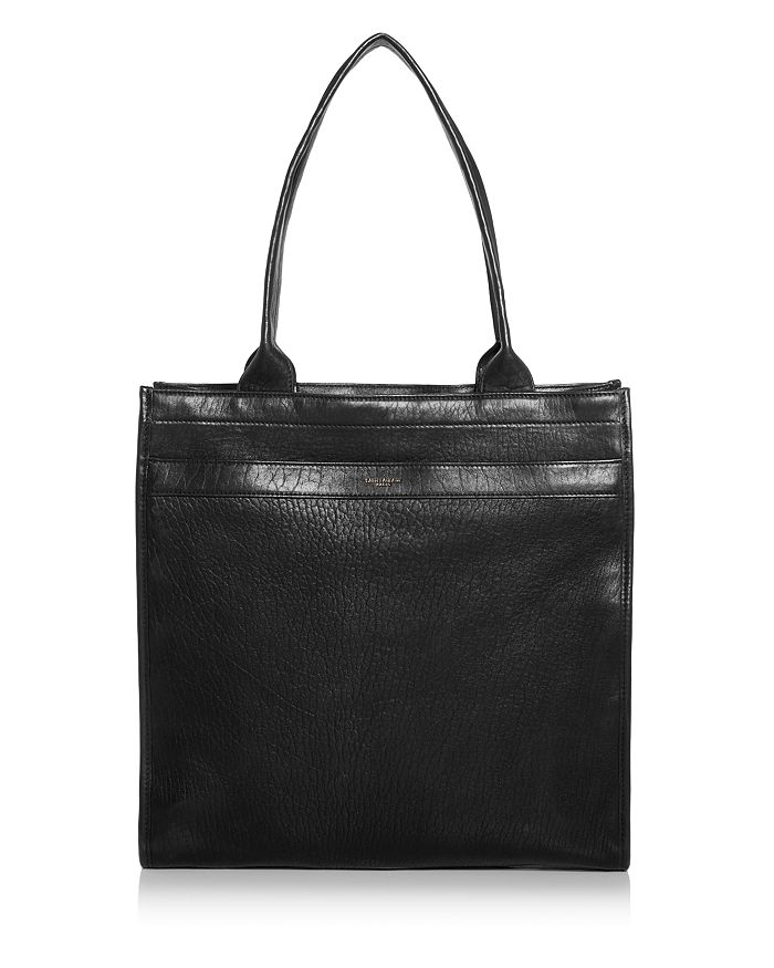 

Кожаная сумка-тоут Cabas Saint Laurent, черный
