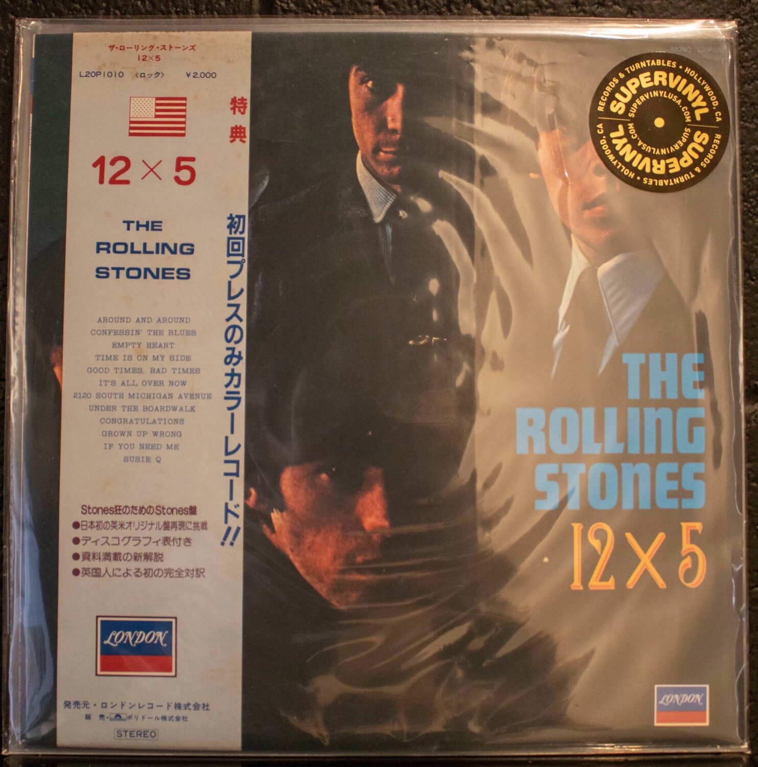 

Виниловая пластинка The Rolling Stones - 12 X 5 Blue Vinyl Japan LP with OBI