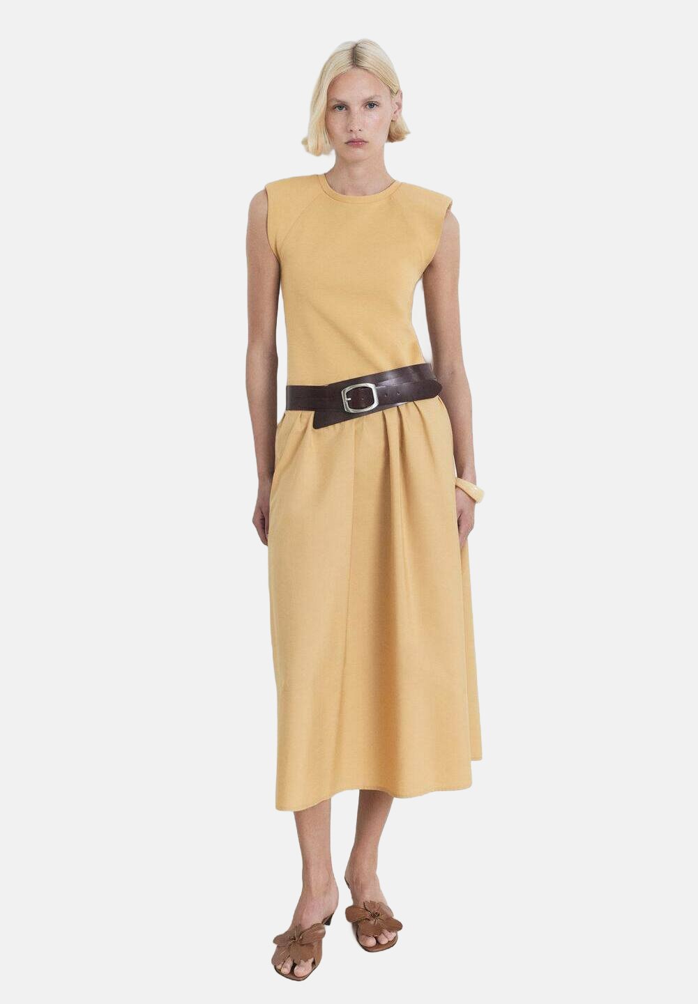 

Повседневное платье JURK Mango, коричневый