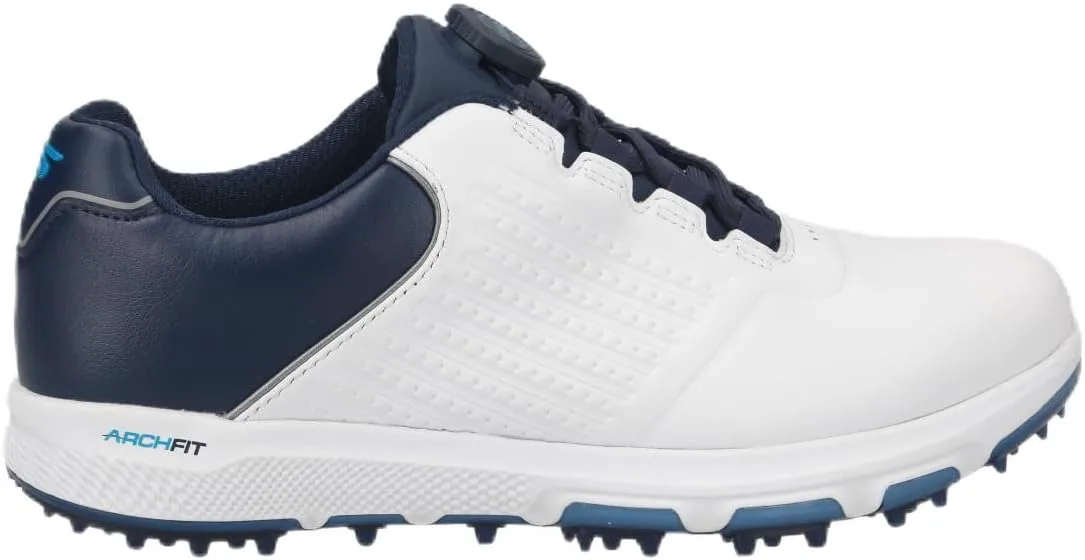 

Мужские водонепроницаемые гольф-туфли Skechers Pro 6, белый/темно-синий/синий