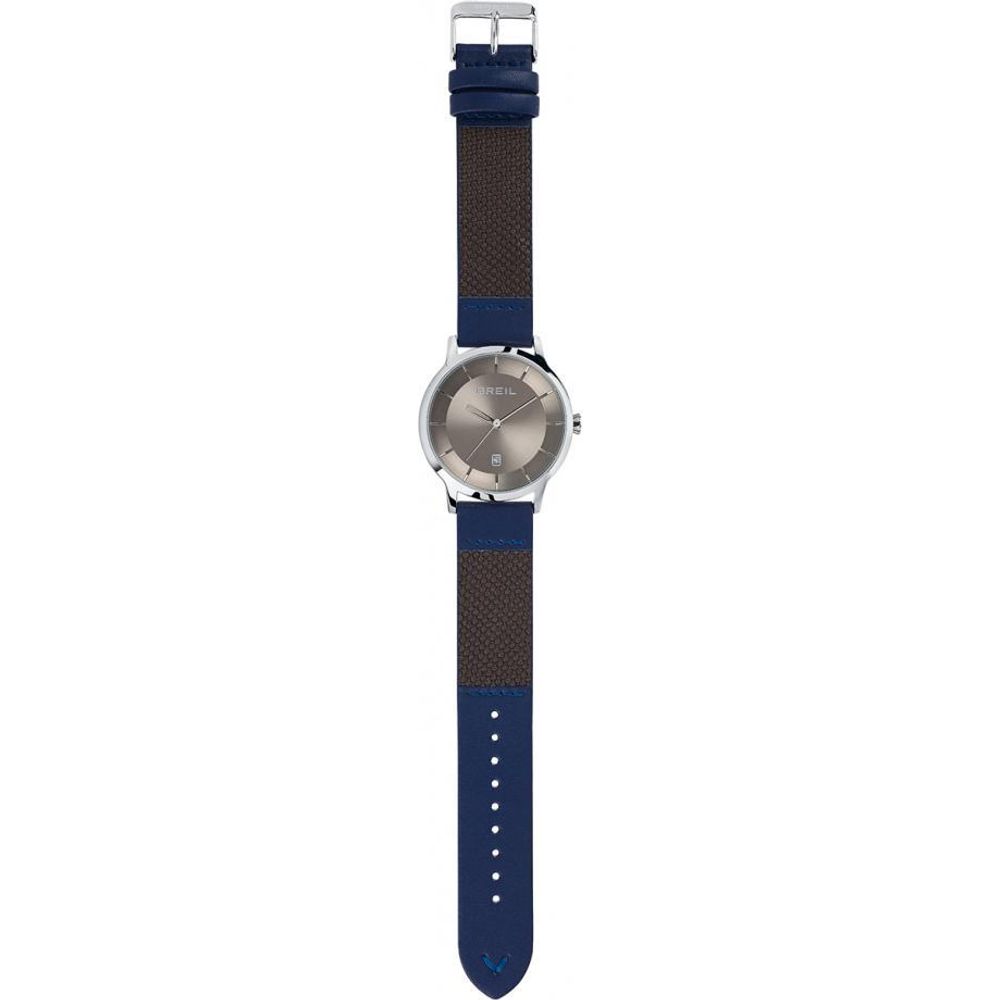 

Часы из синей ткани Breil