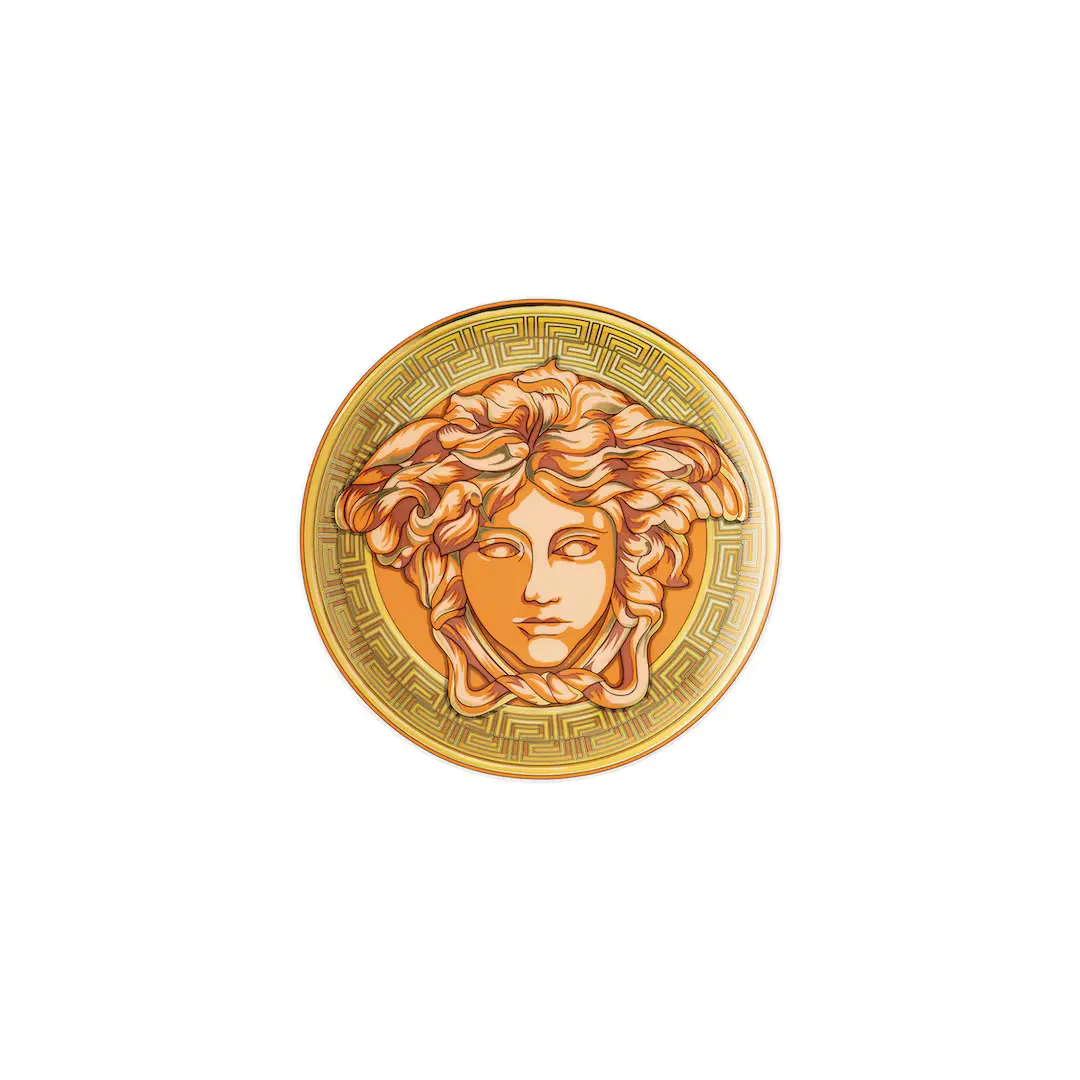 

Тарелка для хлеба Medusa Amplified Coin Versace, апельсин