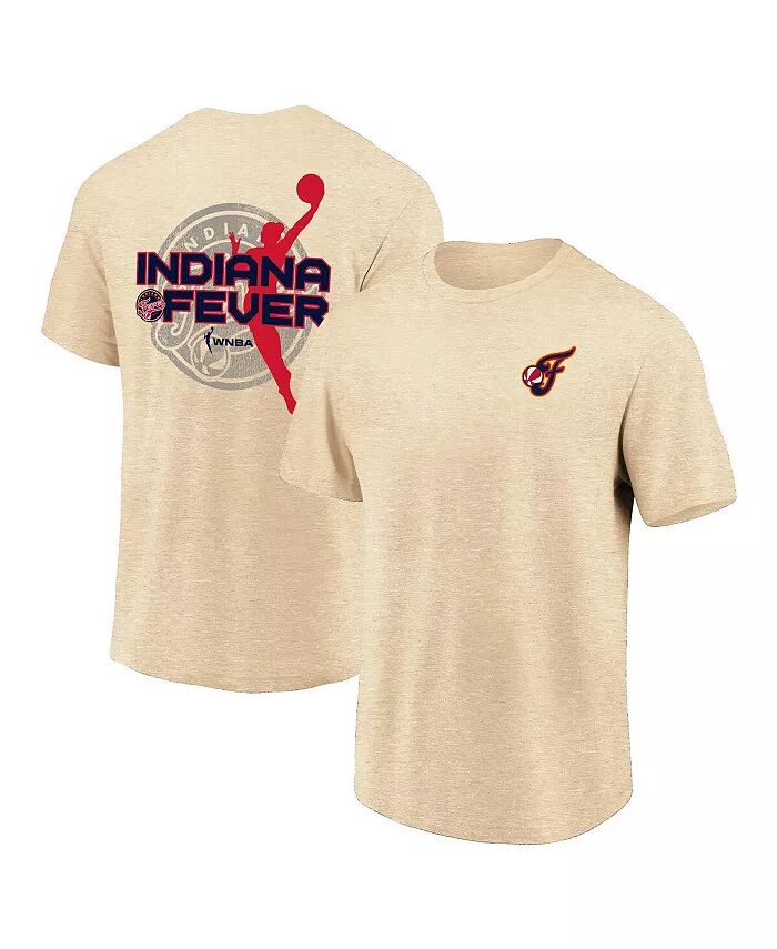 

Мужская и женская футболка Natural Indiana Fever WNBA Team Elite Fanatics