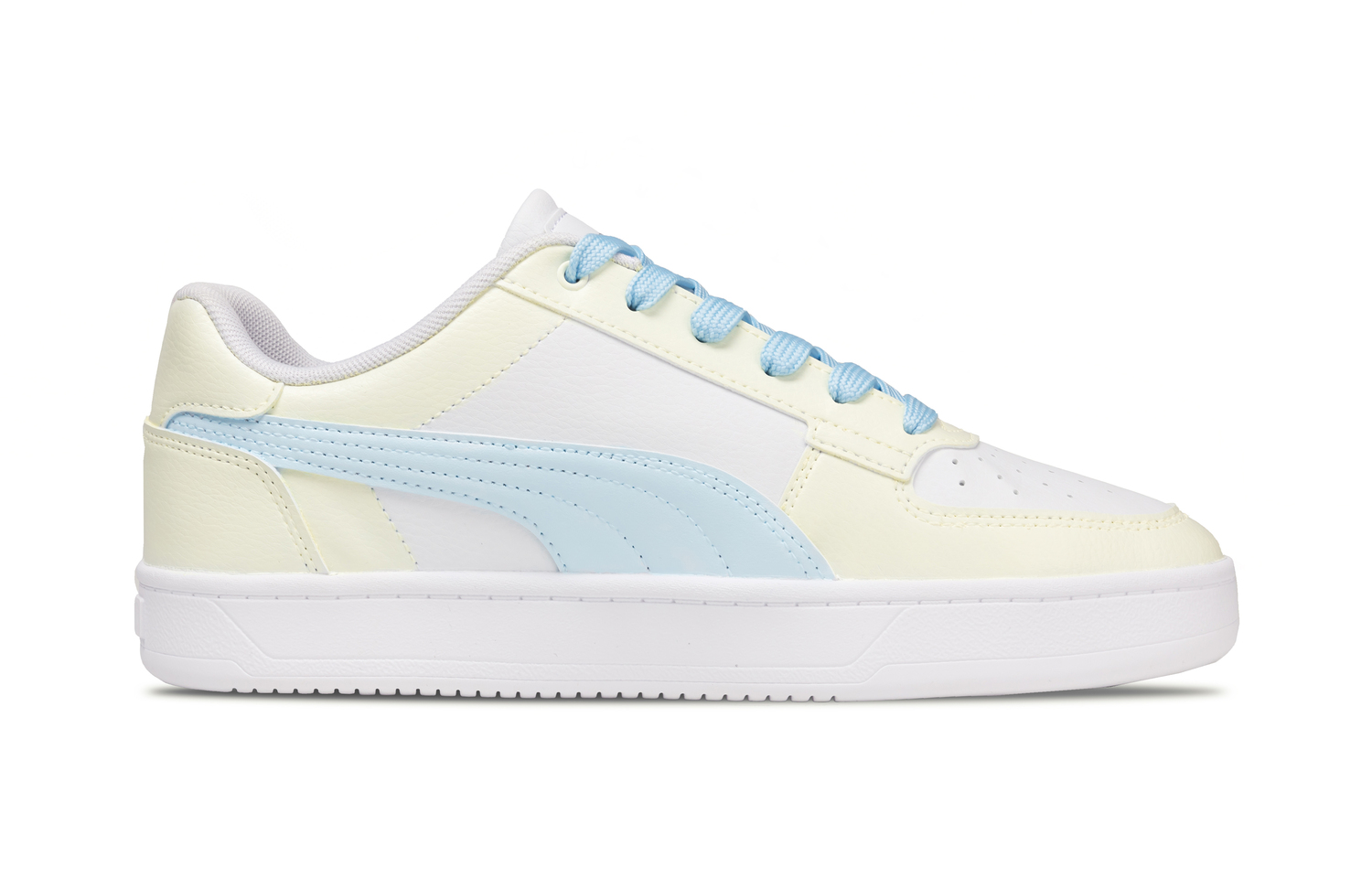 Caven 2.0 Spring Meadow Cream устойчивые к истиранию, легкие и дышащие низкие скейтерские кроссовки Unisex PUMA, желтый — фото 3