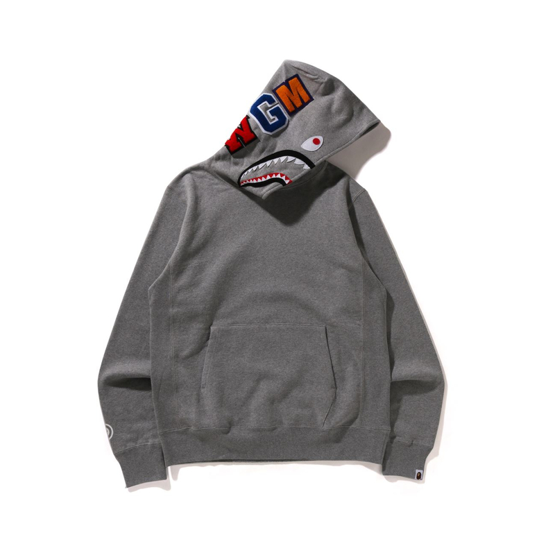 

Толстовка с капюшоном Bape Shark A BATHING APE, Burgundy BDX