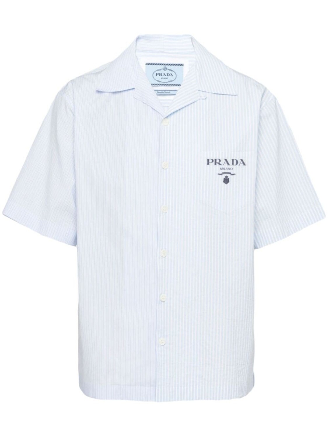 

Prada рубашка в полоску, белый