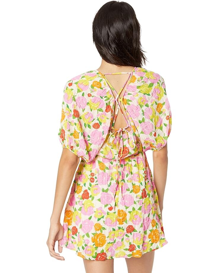 

Платье MANGO Pradera Dress, желтый
