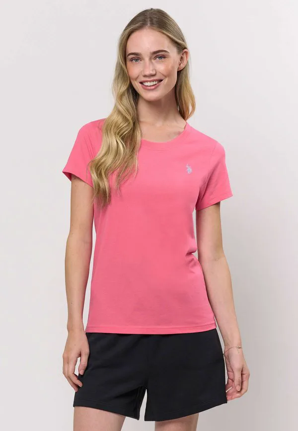 

Простая футболка uwamy U.S. Polo Assn., Pink Lemonade, Розовый, Простая футболка uwamy U.S. Polo Assn., Pink Lemonade