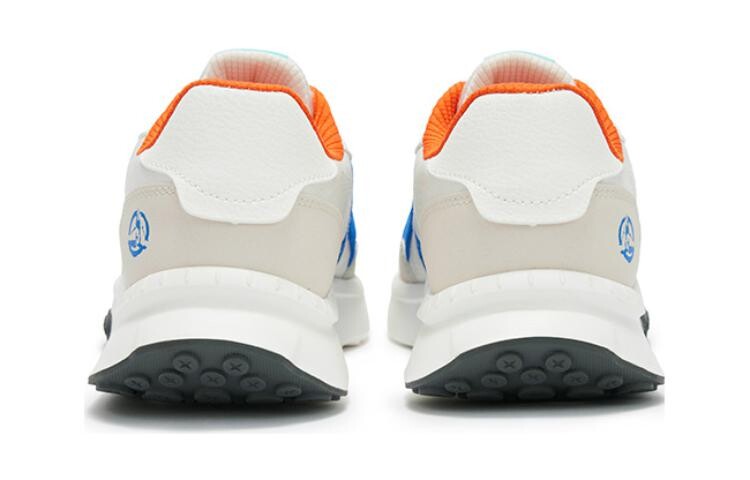 Кроссовки XTEP Kids Lifestyle Shoes GS Low-top Sail White/tea White/Prussian Blue — фото 4