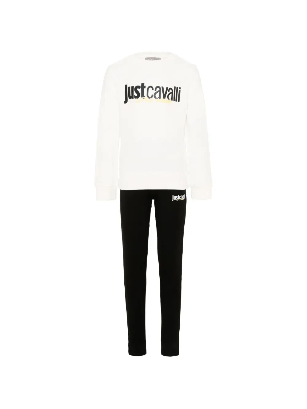 Спортивный костюм с логотипом Just Cavalli Kids, белый
