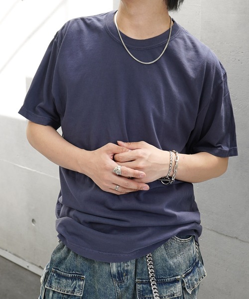 

Confirm Футболка базовая приталенная с коротким рукавом унисекс Comfort Colors, темно-синий