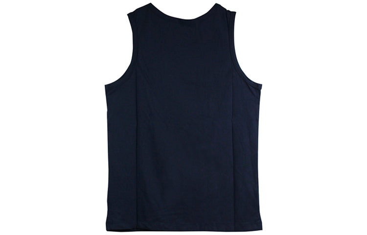 Топ Nike MENS Nike Sportswear Tank Icon Futura Basketball Waistcoat Blue Dark blue — фото 2