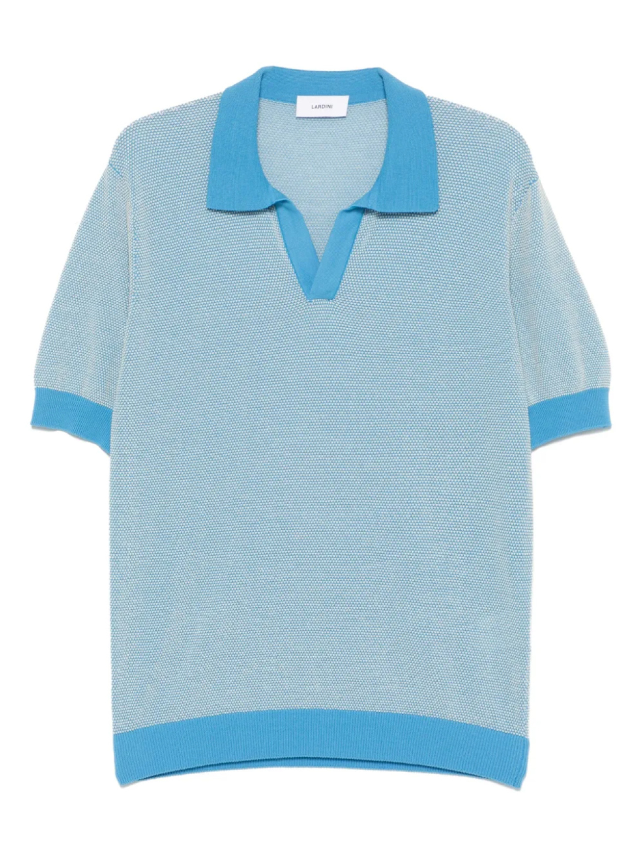 

Меланжевая футболка Lardini, синий