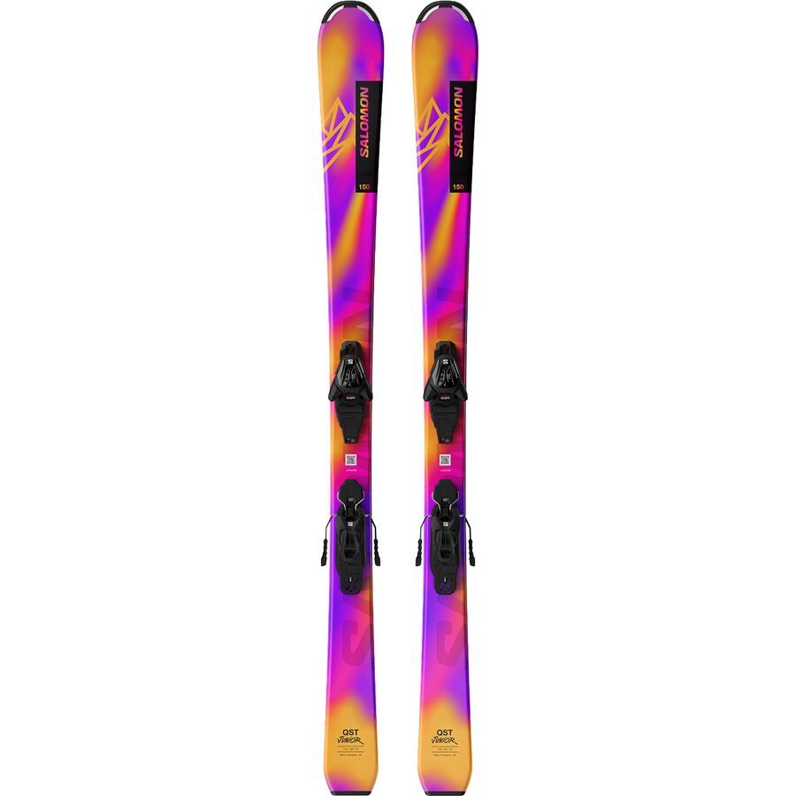 

Лыжи + крепления Salomon LUX Jr M Ski + L6 GW J2 70 Binding Salomon, Rhodamine Red/Saffron/Black