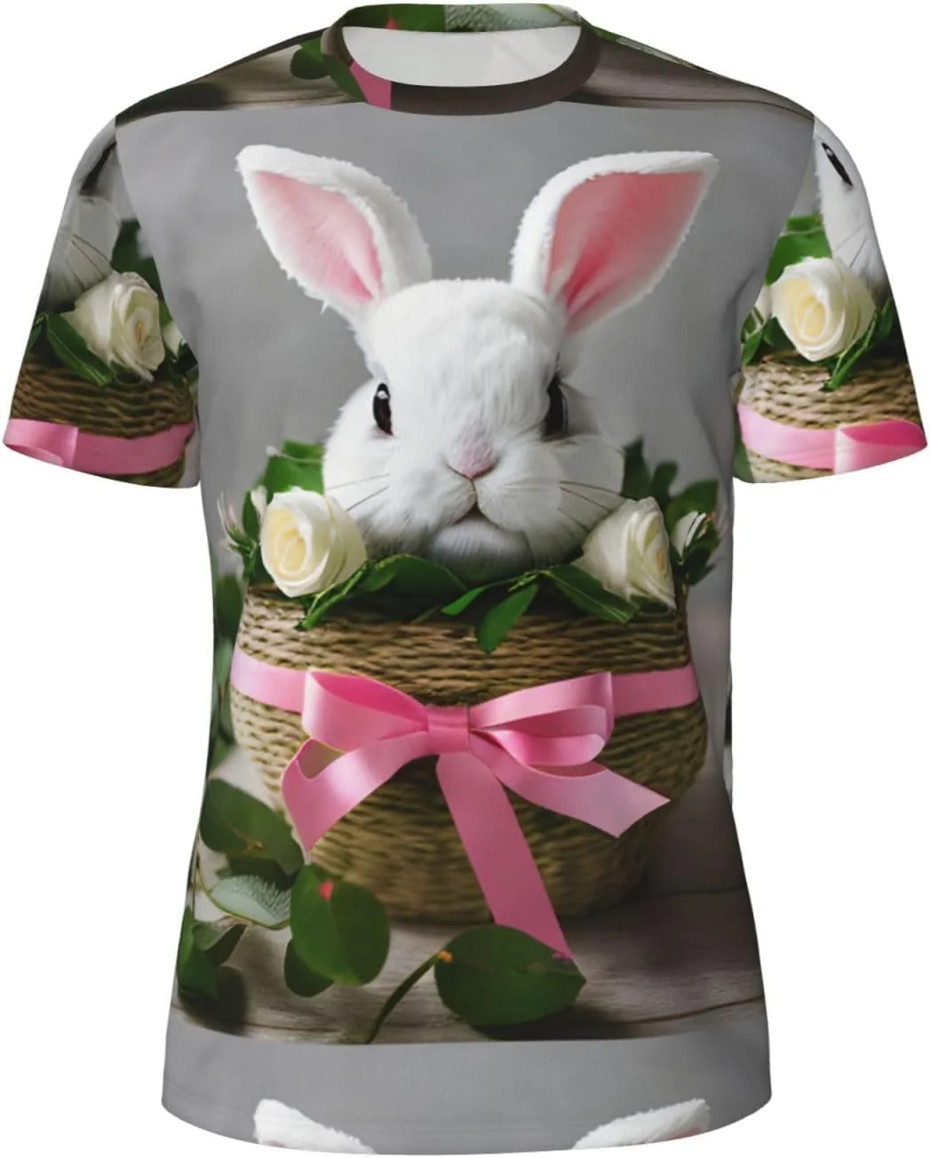 

Футболка Bunny Rosette мужская с коротким рукавом для бега и тренировок DRTGEDS