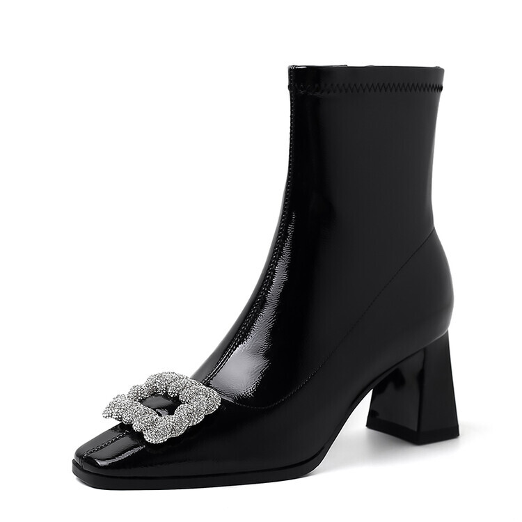 

Ботильоны женские Su Yanjiao, цвет Black Suede