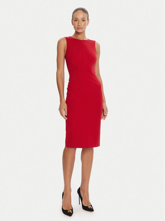 

Коктейльное платье slim fit 5YGK30 7160A Marciano Guess, красный