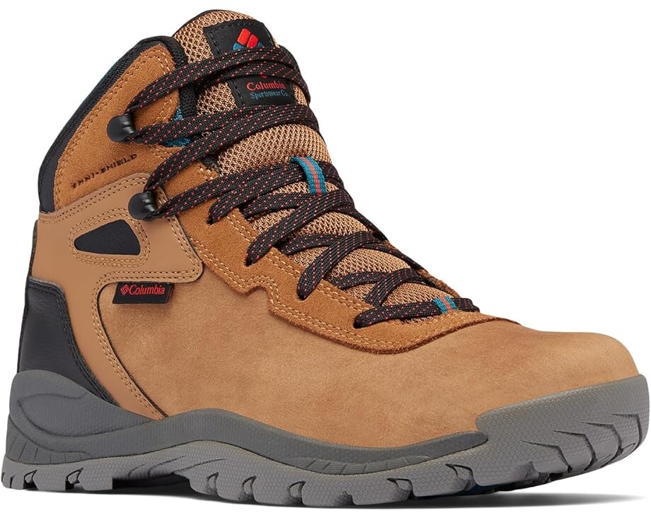 

Походная обувь Columbia Newton Ridge BC Nubuck, цвет Elk/Super Sonic