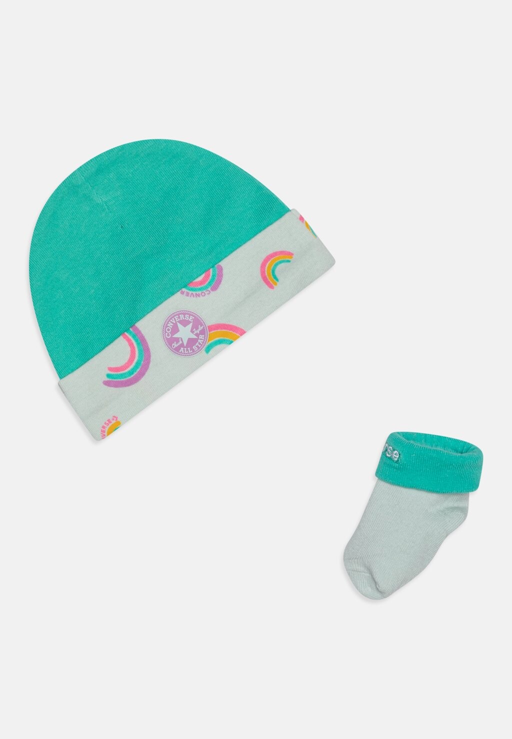 

Носки RAINBOWS HAT BOOTIE SET Converse, цвет chance of rain