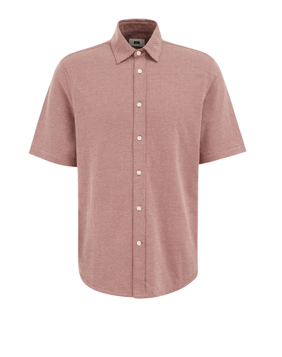

Рубашка Slim Fit на пуговицах WE Fashion, цвет Light red