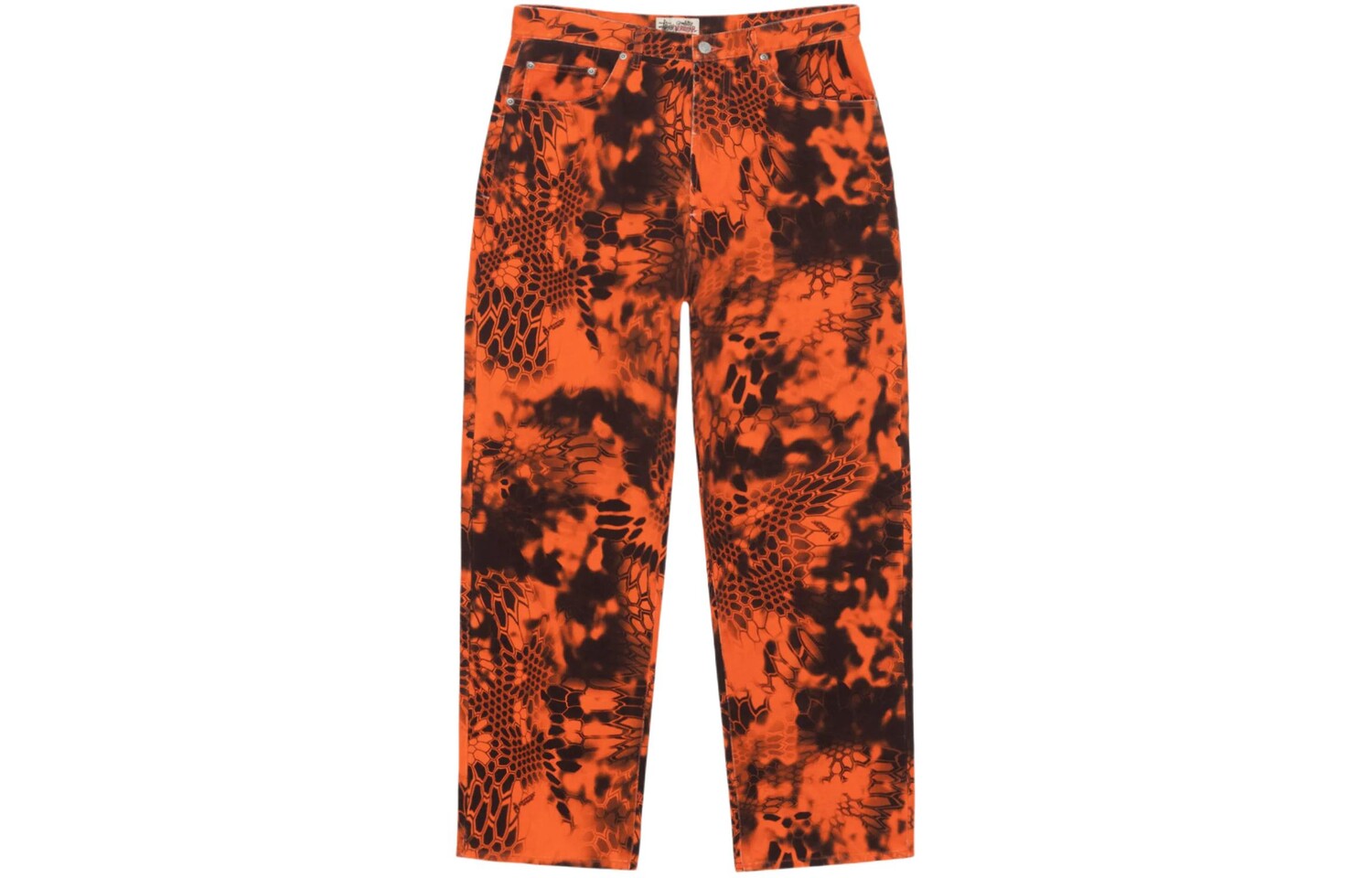 

SS24 Джинсы унисекс Stussy, оранжевый