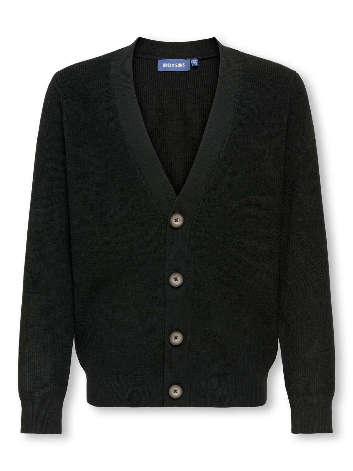 

Only & Sons Junior Кардиган 'OSJAlfi' вязаный, черный