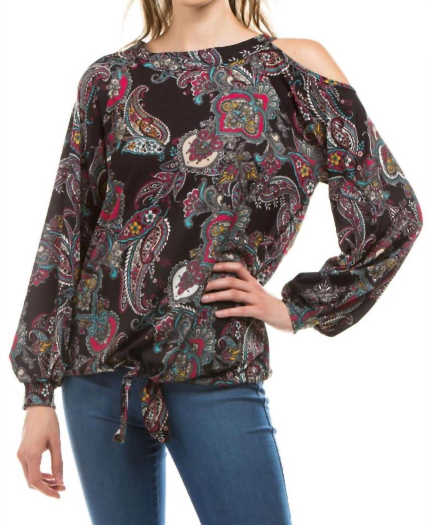 

Топ Алисса в Пейсли VaVa, цвет paisely