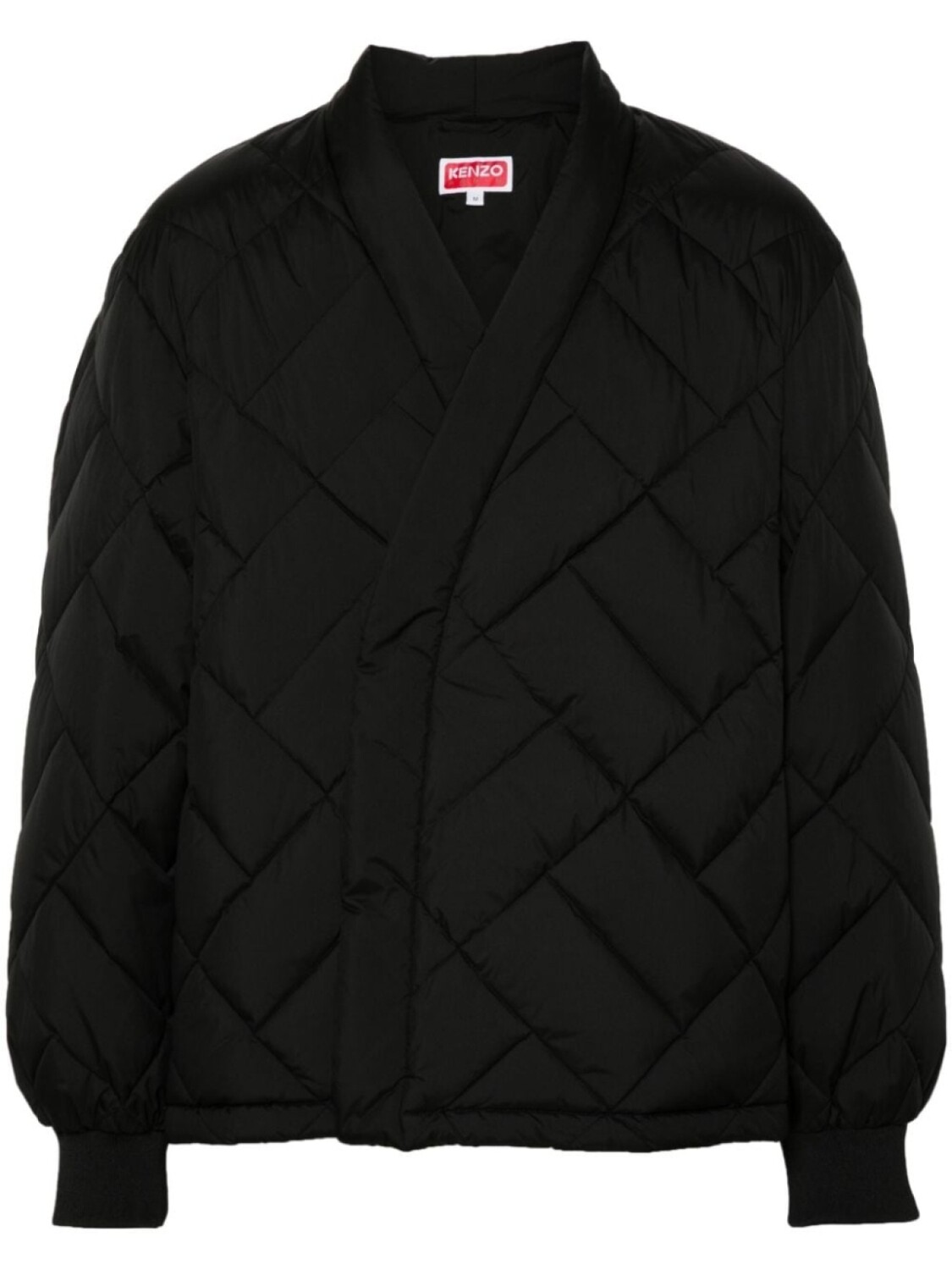 

Kenzo пуховик с запахом, черный