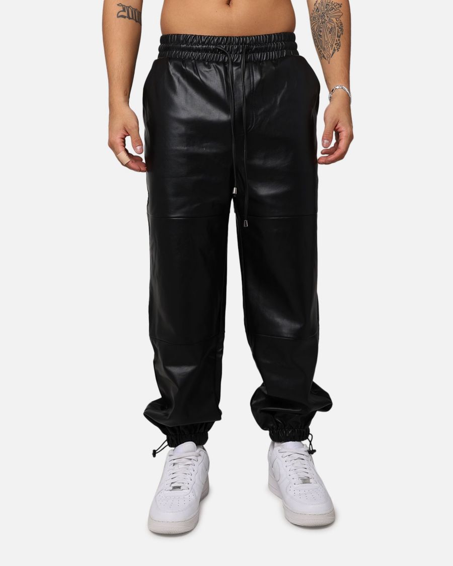 

Мужские кожаные спортивные брюки Felix XXIII, Black