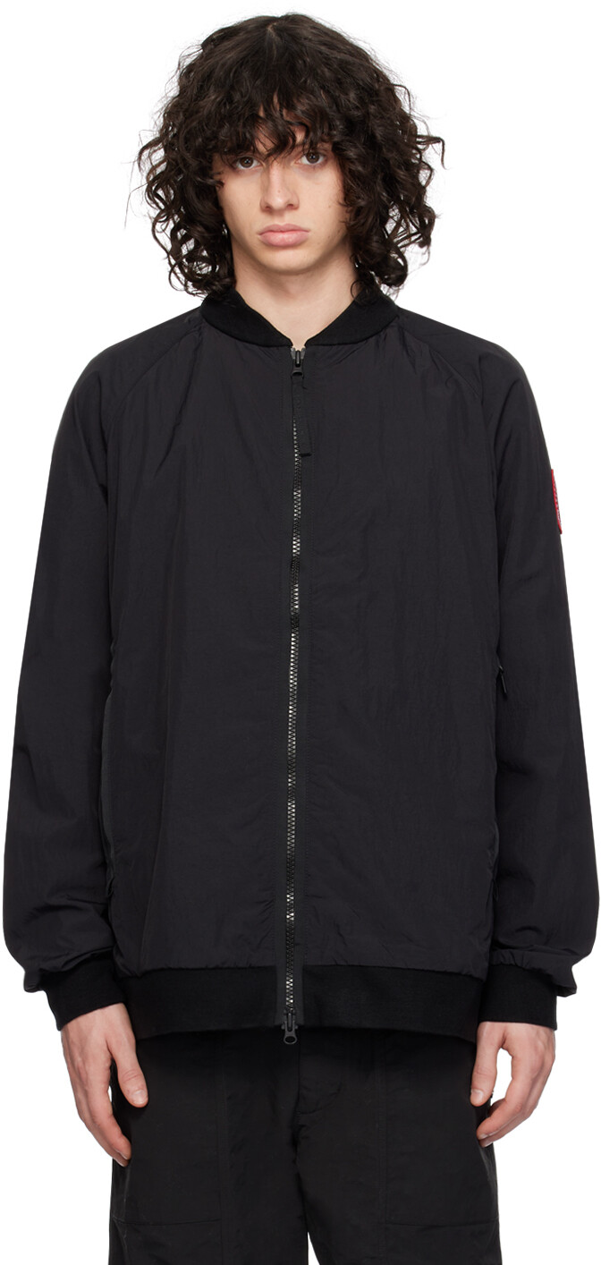 

Черный бомбер Faber Canada Goose