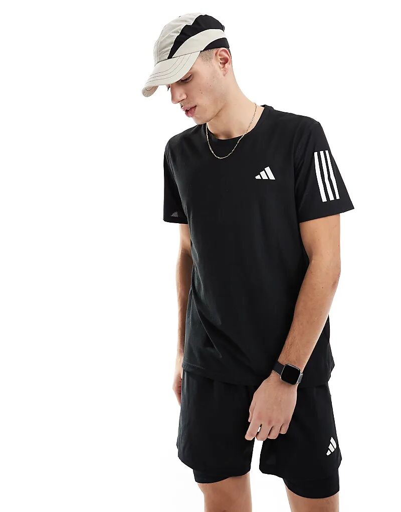 

Футболка adidas Running Own The Run черного цвета adidas performance
