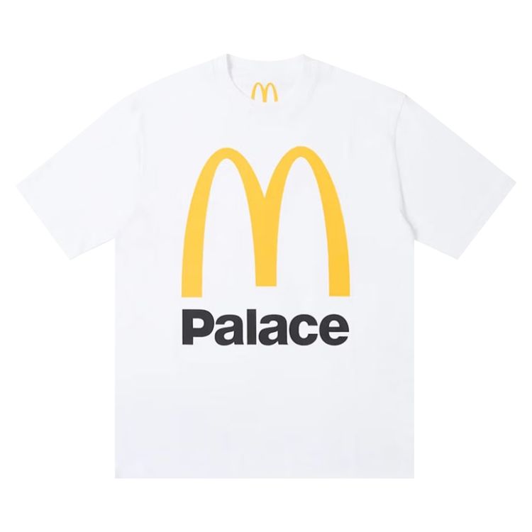 

Футболка Palace x McDonald's Logo T-Shirt 'White', белый