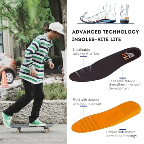 

Кроссовки для скейта для мужчин и женщин, низкие, профессиональные для скейтбординга, повседневные кеды SEW BY SOU, зеленый