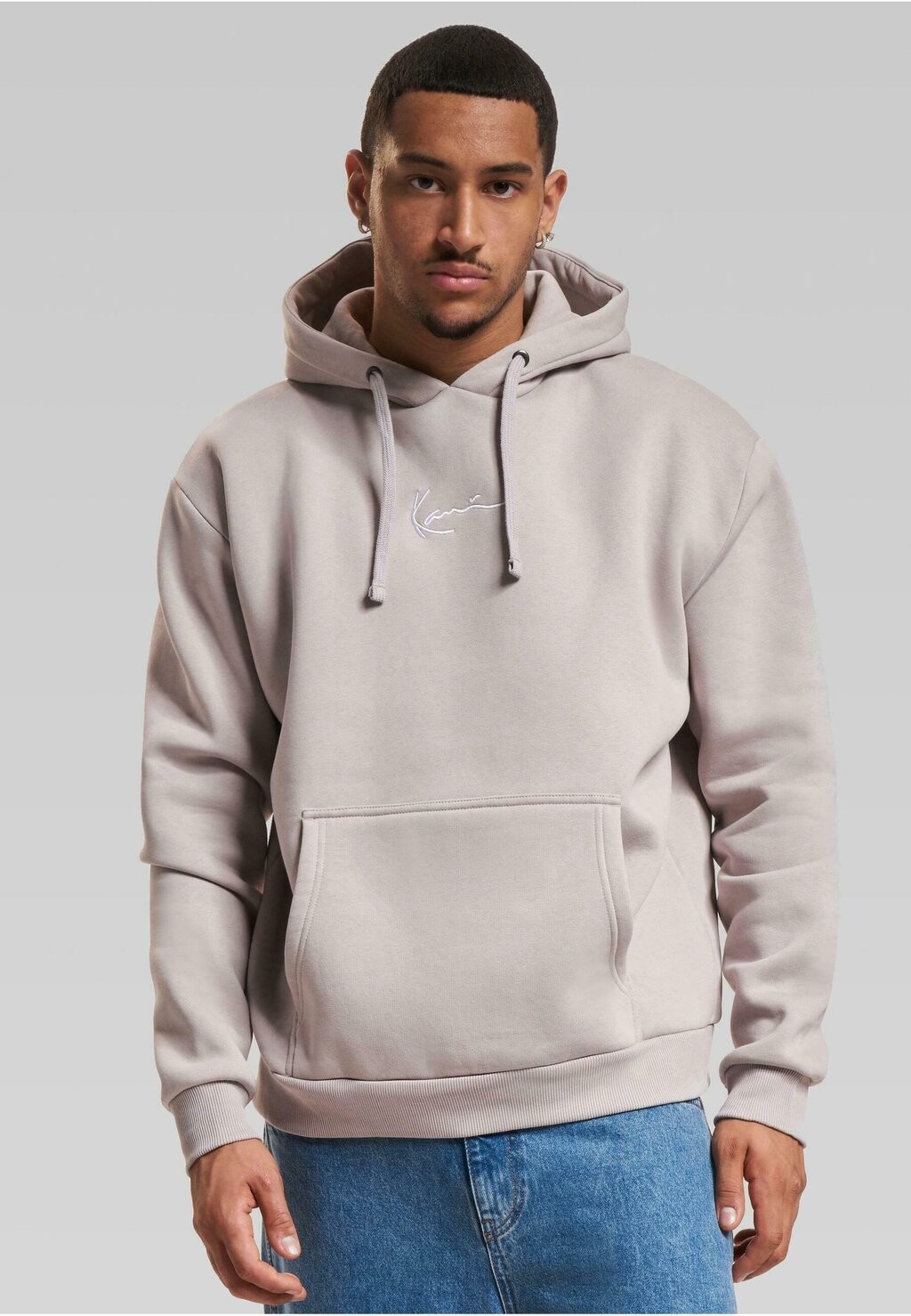 

Толстовка UNISEX SMALL SIGNATURE ESSENTIAL Karl Kani, светло-серый