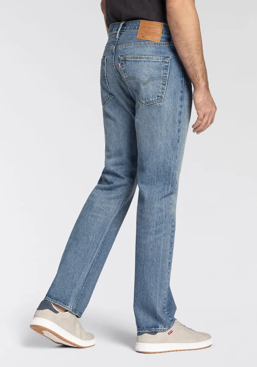 Прямые джинсы Levi's "501 LEVI'S ORIGINAL", с фирменной этикеткой, цвет Chemicals — фото 2