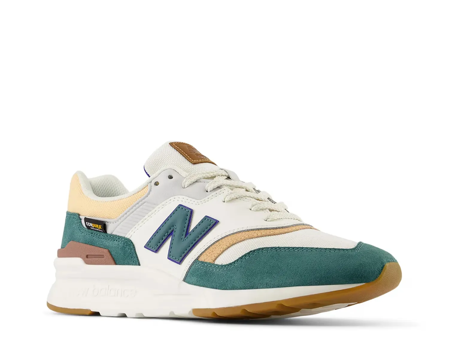 

Кроссовки 997H - мужские New Balance, Ivory/Green/Tan