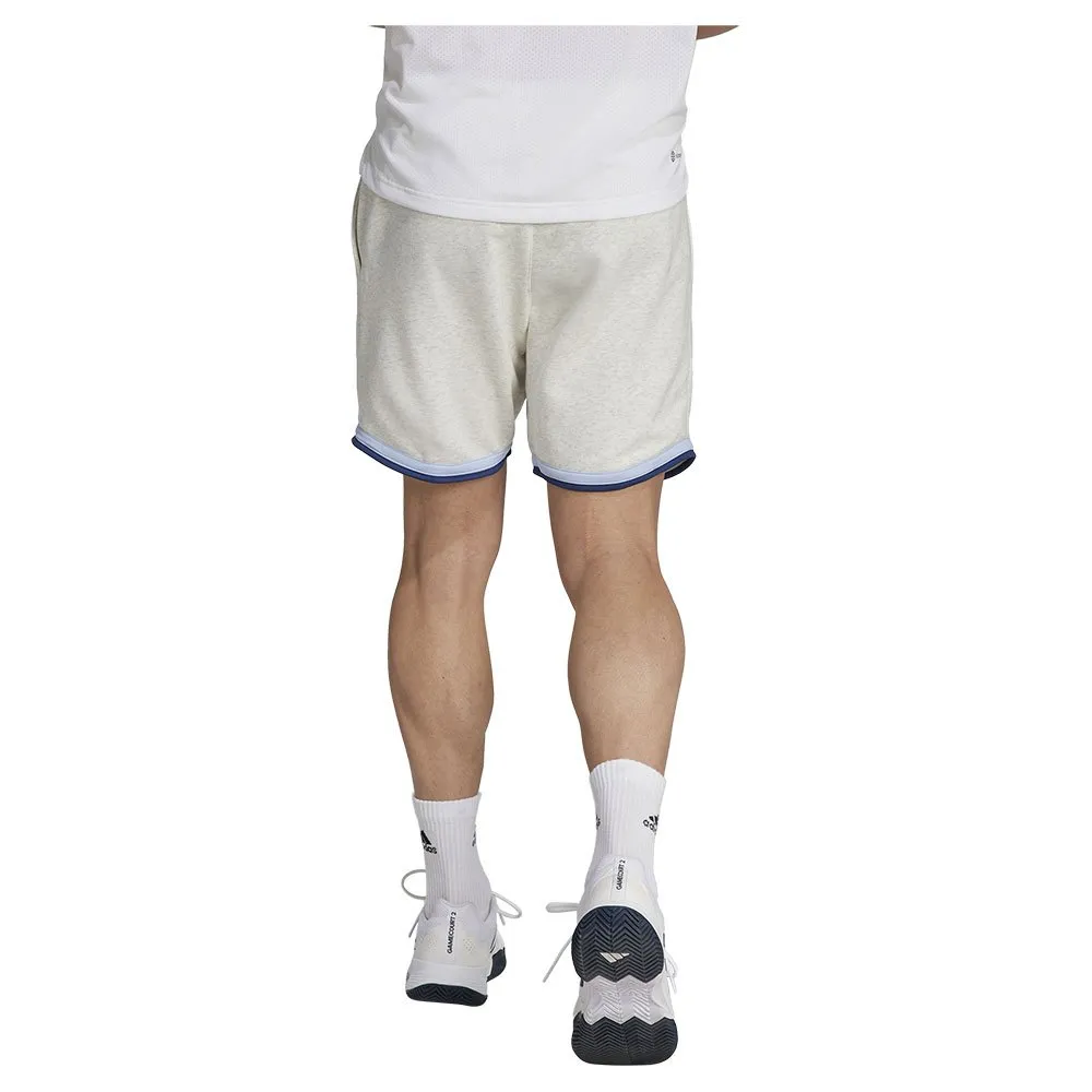 Шорты adidas Clubhouse Classic French Terry Premium 7´´, бежевый — фото 2