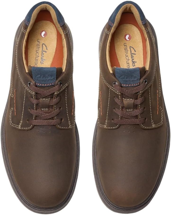 Мужские оксфорды Clarks Un Briley Pace, коричневый — фото 3