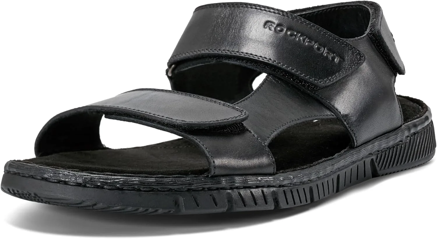 Шлепанцы Rockport mens Jhett, черный