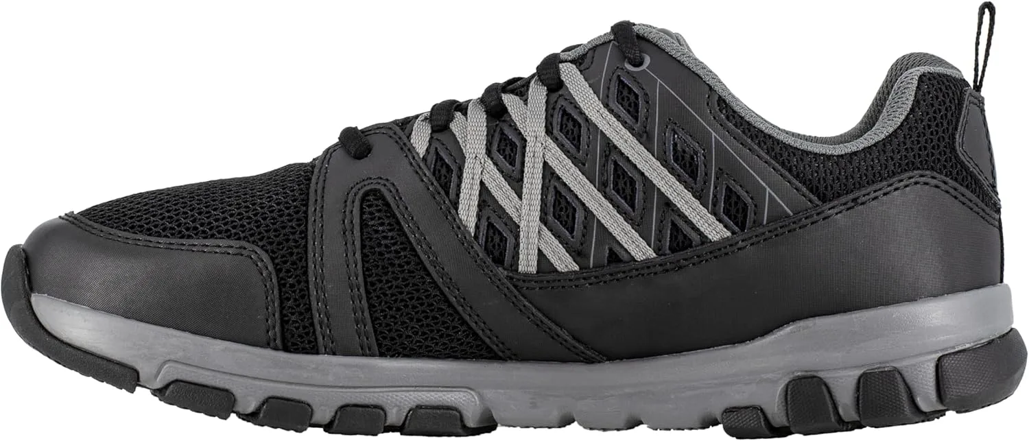 Мужские кроссовки Reebok RB4016 для работы и безопасности, черный/серый — фото 3