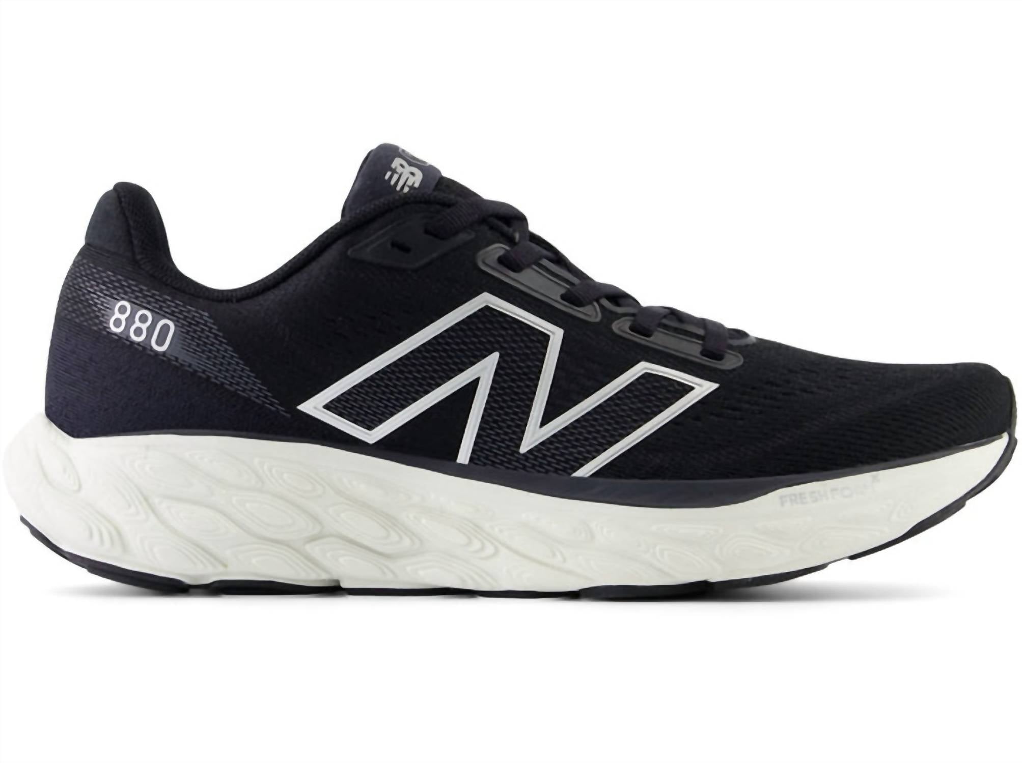 Женские кроссовки Fresh Foam черно-белые New Balance