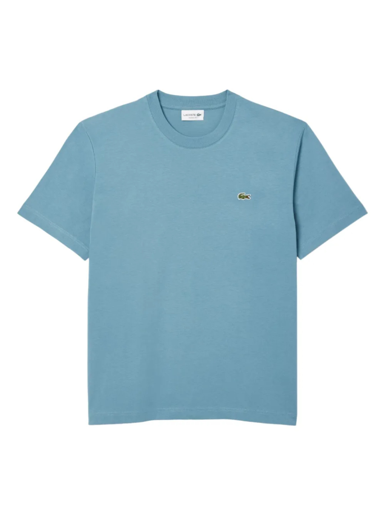 

Футболка с вышитым логотипом Lacoste, синий