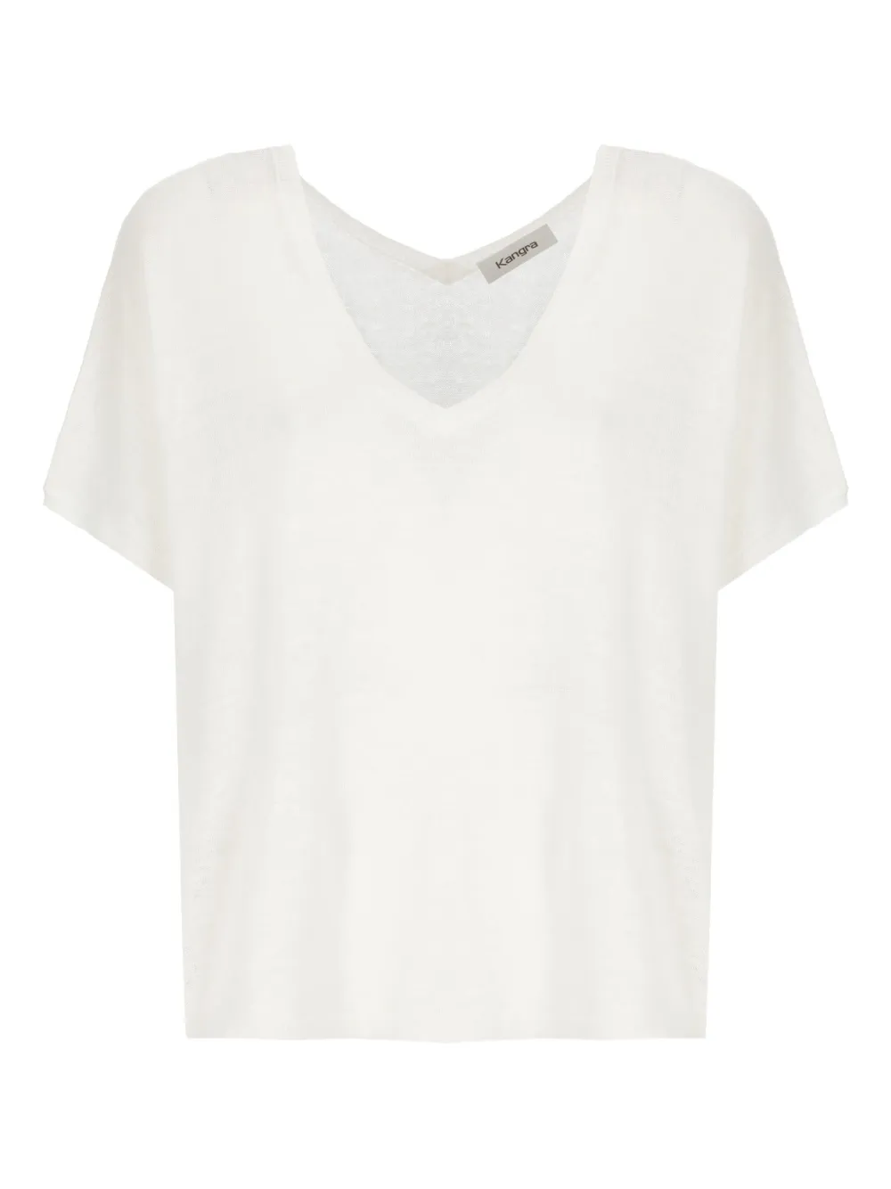 

Футболка с V-образным вырезом Kangra, белый