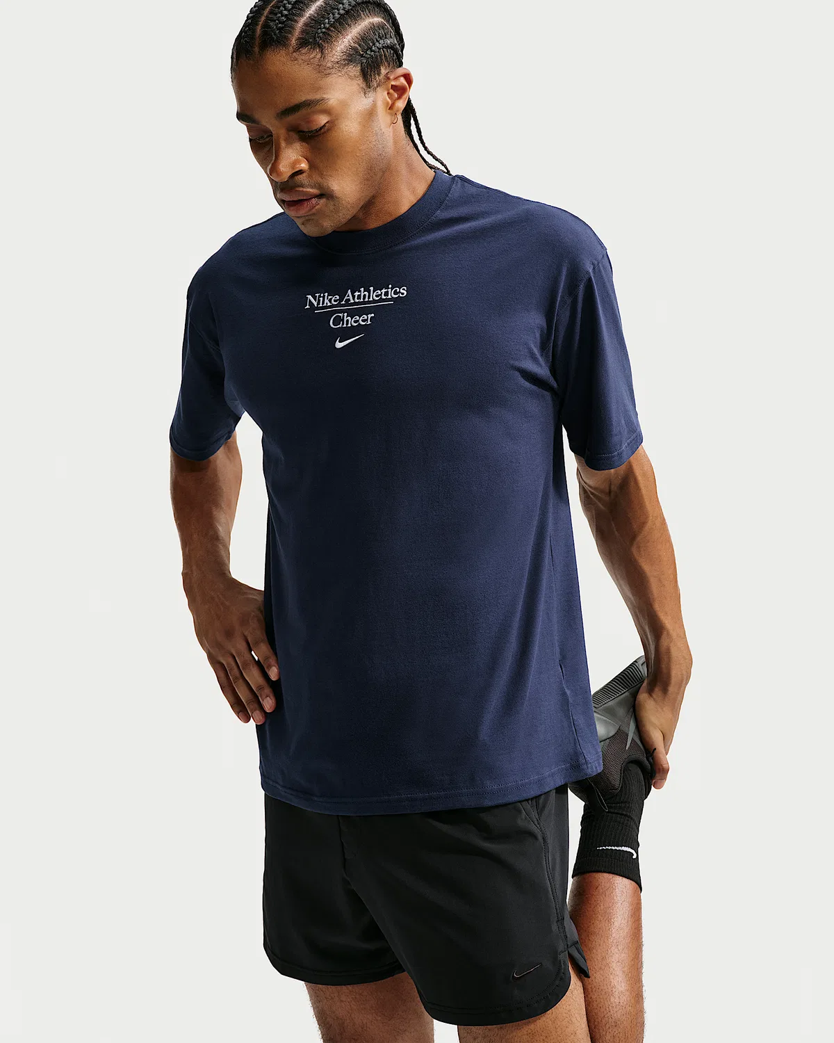 Мужская футболка Max90 Nike Cheer, College Navy — фото 3
